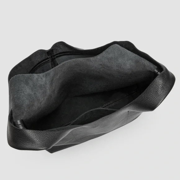 Eileen Fisher Textured Italian Leather Shopper Tote NWT - Picture 4 of 4